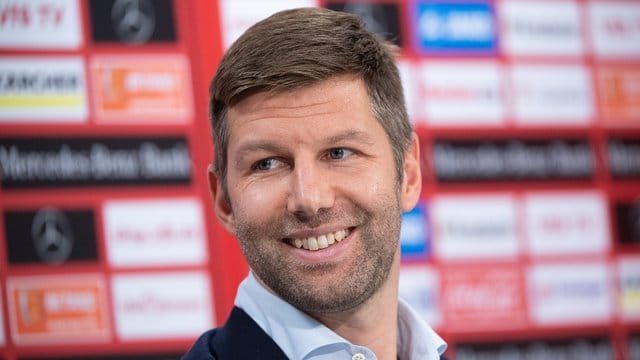 Erfreut: VfB-Vorstandsboss Thomas Hitzlsperger.