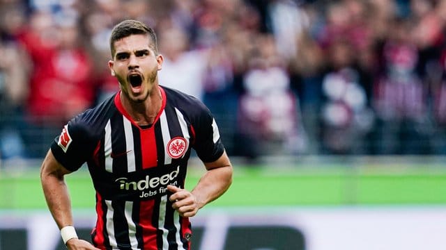 Eintracht Frankfurt setzt gegen Hertha auf Stürmer André Silva.