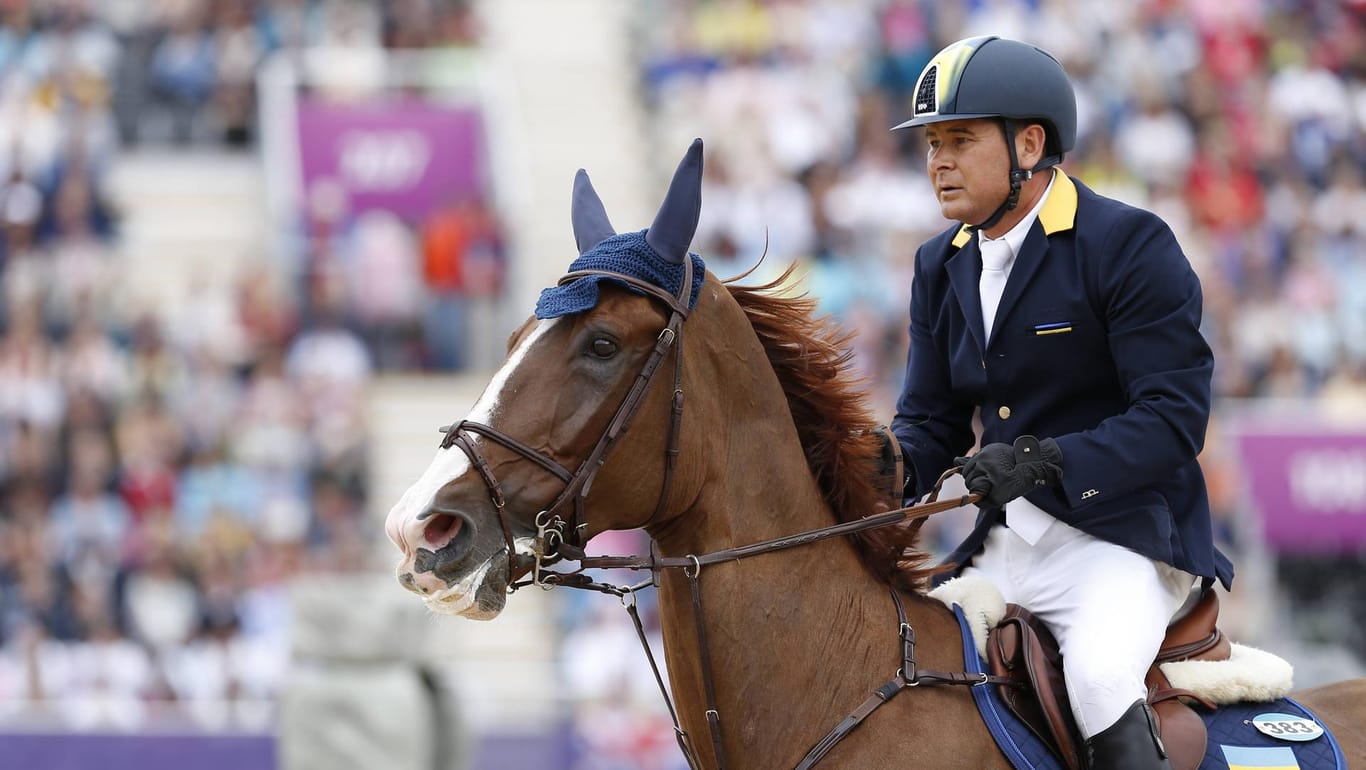 Schwerreicher Pferdenarr: Olexandr Onyschtschenko bei den Olympischen Spielen 2012 in London.