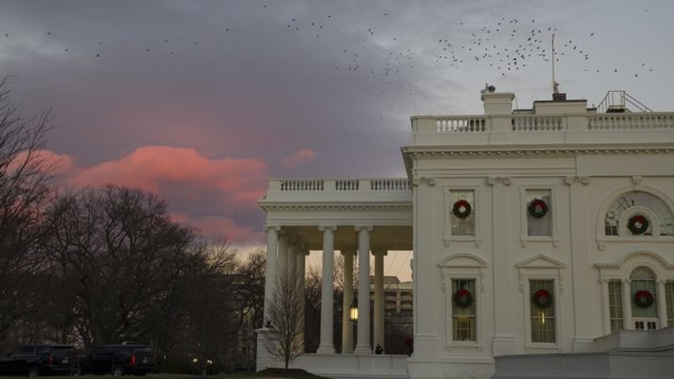 Das Weiße Haus in Washington, offizieller Regierungssitz des Präsidenten der USA.