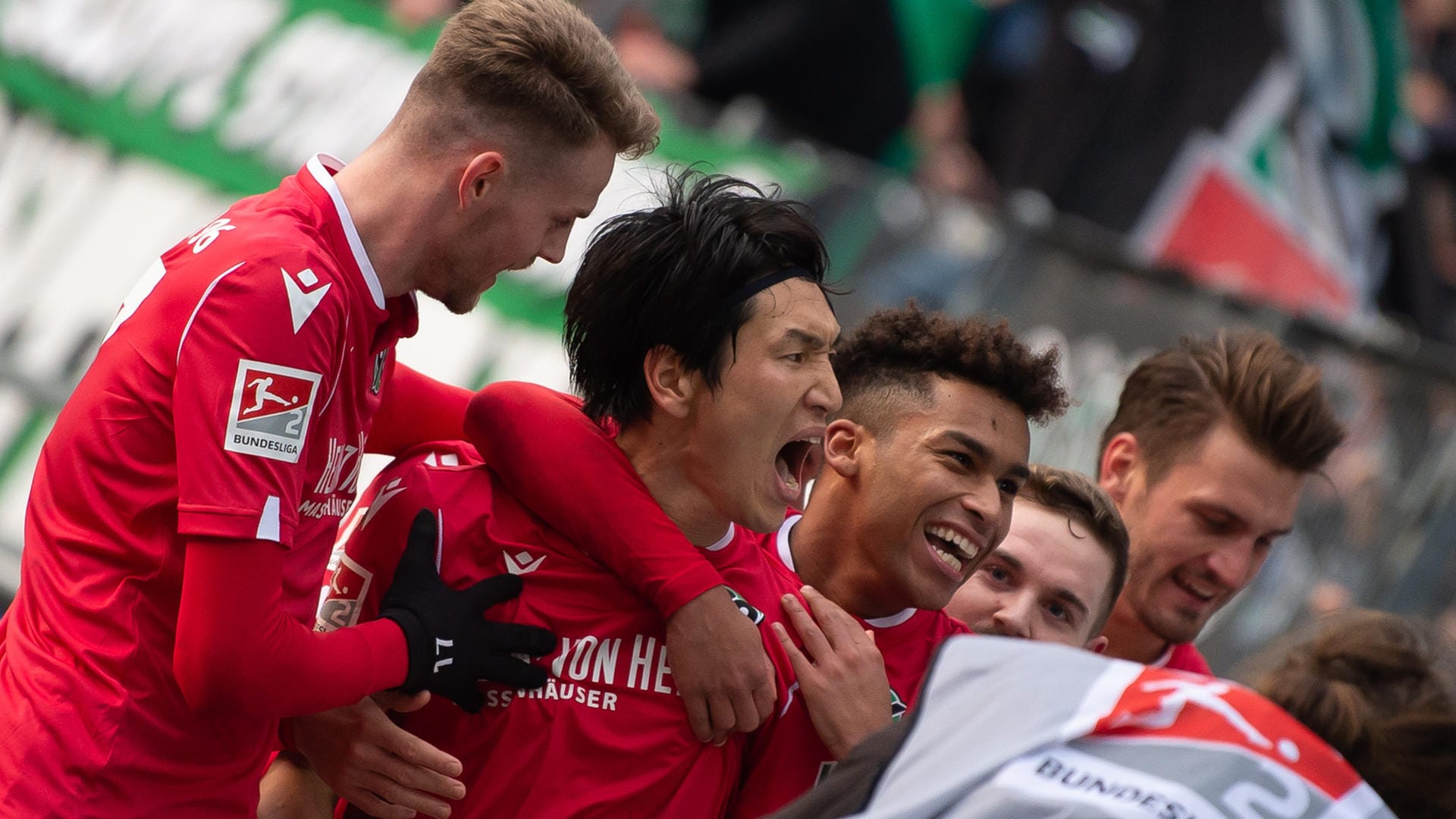 Schoss sein Team zum Sieg: H96-Stürmer Genki Haraguchi.