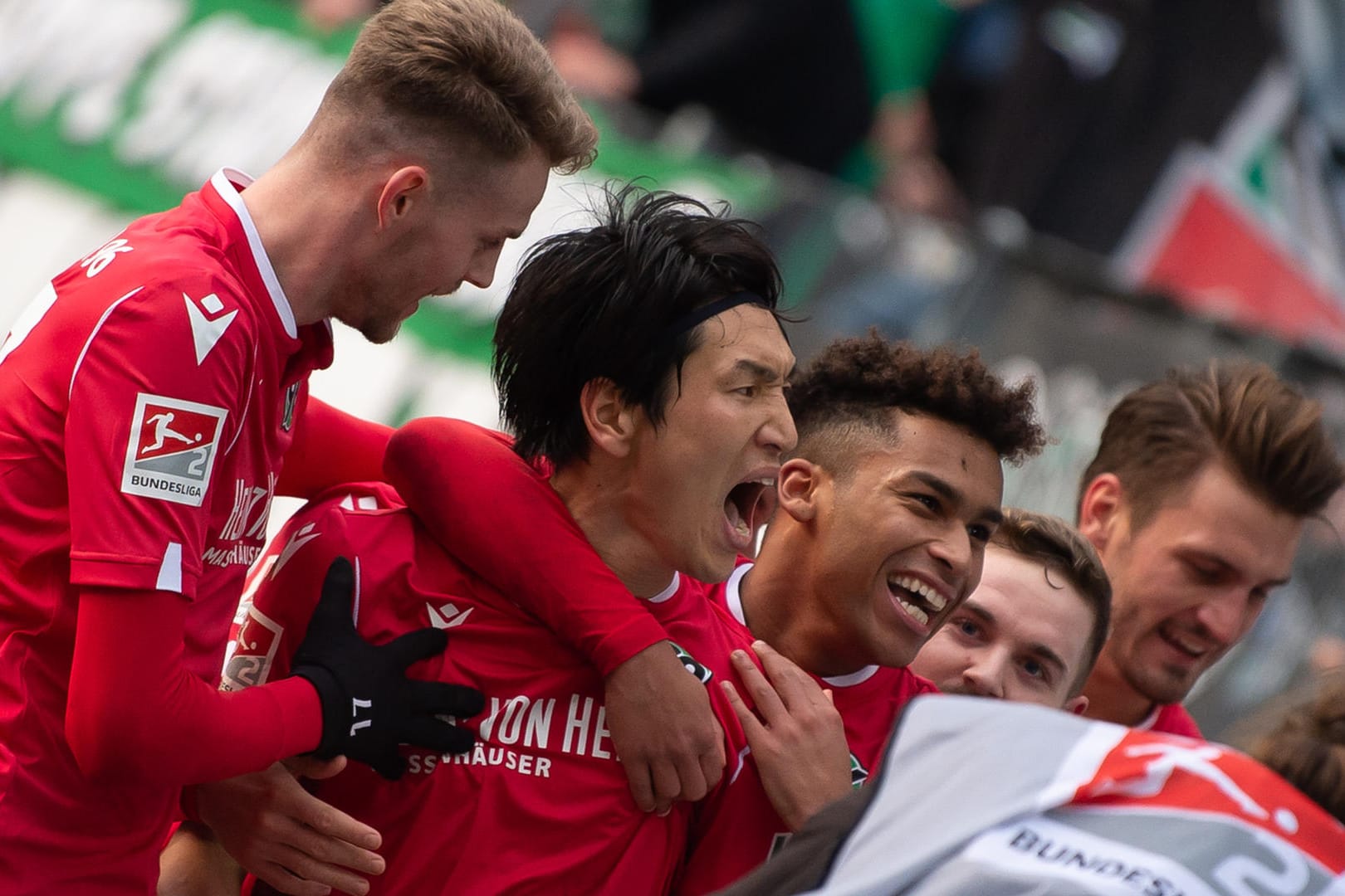 Schoss sein Team zum Sieg: H96-Stürmer Genki Haraguchi.