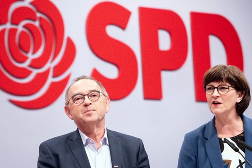 Die neue Spitze der SPD: Norbert Walter-Borjans und Saskia Esken.