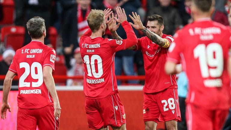 Union jubelt: Gegen den 1. FC Köln fuhren die Köpenicker den vierten Heimsieg in Folge ein.