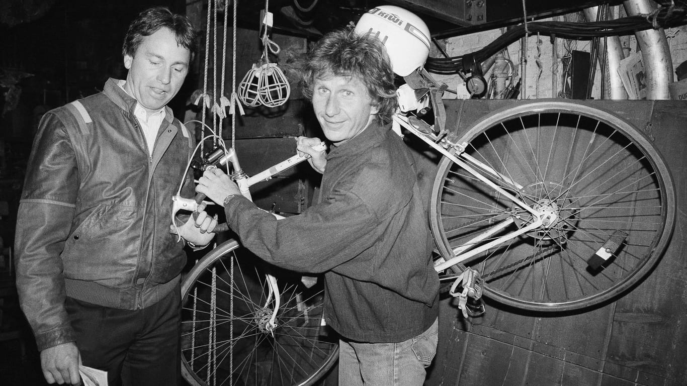 René Auberjonois: Hier mit Schauspielkollege John Ritter (l.) auf einem Foto aus dem Jahr 1985.
