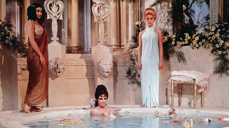 Film "Cleopatra" von 1963: Die ägyptische Herrscherin wurde von Elizabeth Taylor gespielt.