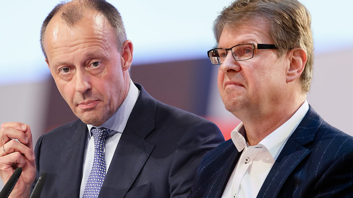 Friedrich Merz und Ralf Stegner: Unions-Politiker Merz hält Stegners Telefonpanne für symptomatisch für die SPD.