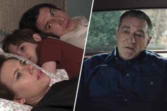 "Marriage Story" und "The Irishman": Die beiden Netflix-Filme konkurrieren um den wichtigsten Preis bei den Golden Globes 2020