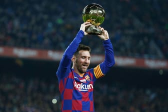 Lionel Messi vom FC Barcelona: Der Barca-Star fährt nicht mit zu Inter Mailand.