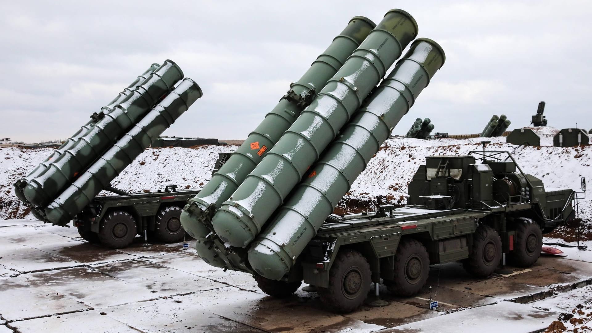 Das S-400-Raketensystem ist die modernste russische Flugabwehr.