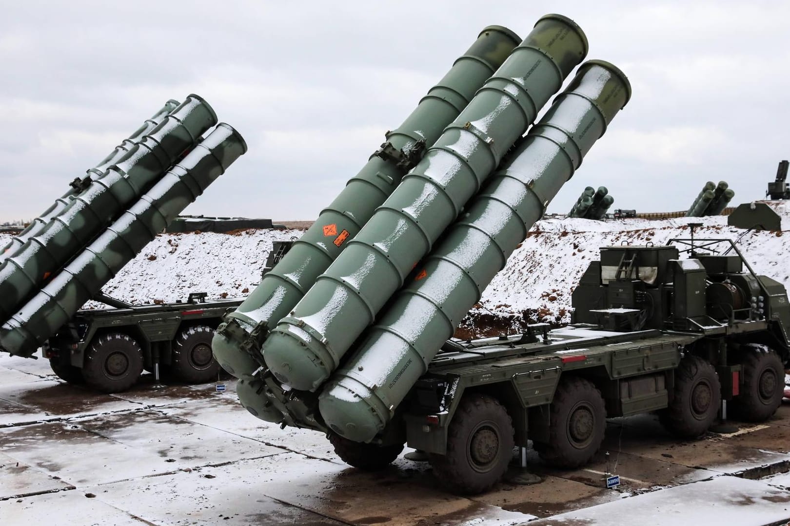 Das S-400-Raketensystem ist die modernste russische Flugabwehr.