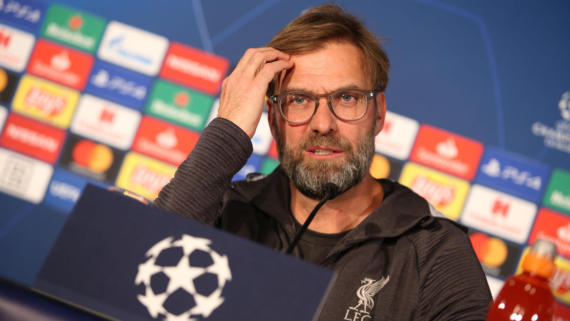 Kritisierte die falsche Übersetzung eines Dolmetschers: Liverpool-Trainer Jürgen Klopp. Kritisierte die falsche Übersetzung eines Dolmetschers: Liverpool-Trainer Jürgen Klopp.