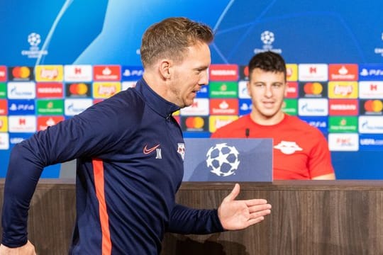 Mit RB auf dem Sprung Richtung Gruppensieg: Leipzig-Coach Julian Nagelsmann.