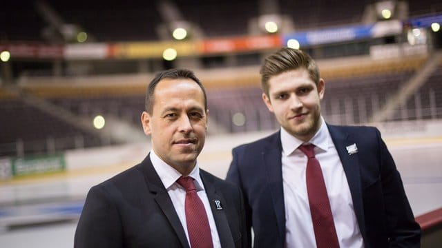 Hat eine hohe Meinung von Leon Draisaitl (r): Ex-Bundestrainer Marco Sturm.