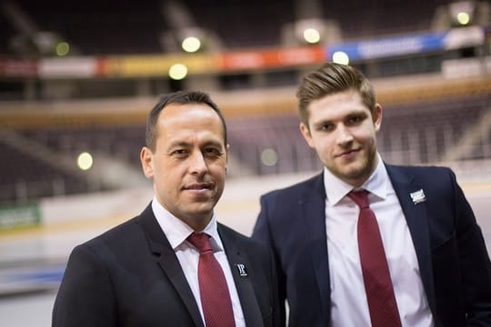 Hat eine hohe Meinung von Leon Draisaitl (r): Ex-Bundestrainer Marco Sturm.