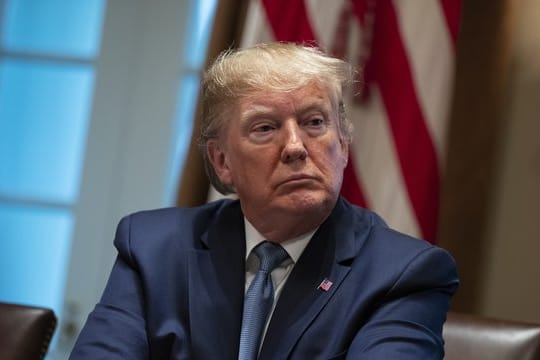 US-Präsident Donald Trump im Weißen Haus.