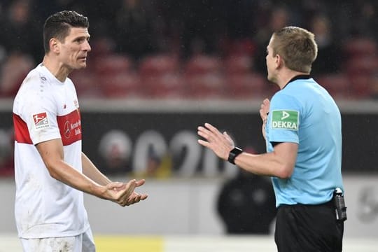 Mario Gomez traf wieder für den VfB Stuttgart.