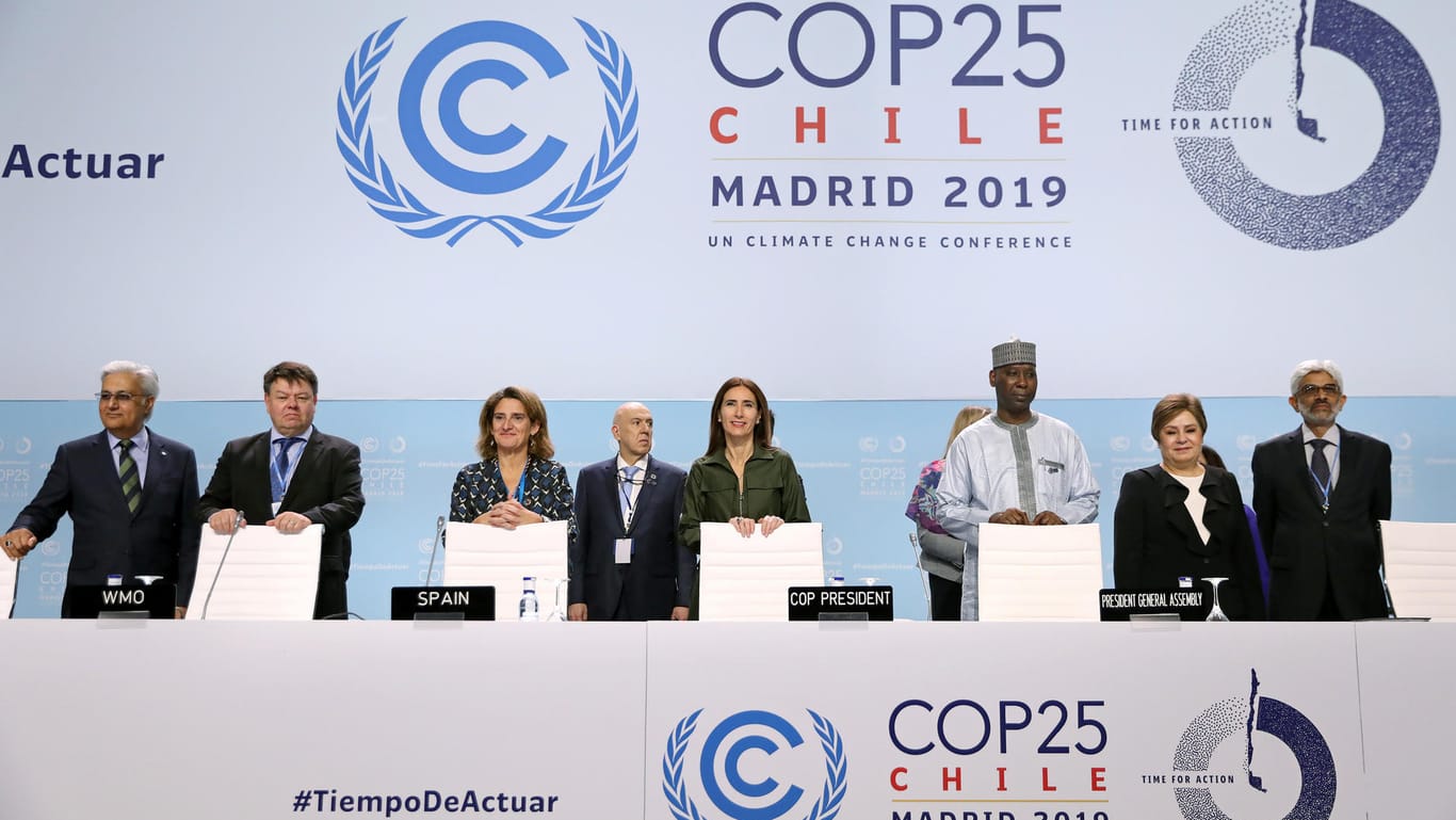 Delegierte auf der UN-Klimakonferenz: Aus fast 200 Ländern kamen die Verantwortlichen zusammen, um über Klimamaßnahmen zu verhandeln.