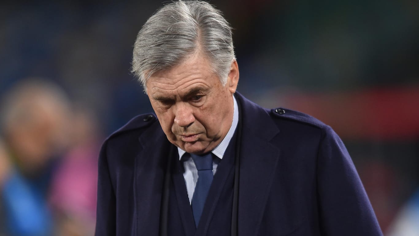 Coachte den SSC Neapel ins Achtelfinale der Champions League: und trotzdem muss Trainer Carlo Ancelotti gehen.