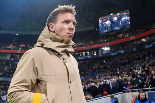 Leipzigs Trainer Julian Nagelsmann war trotz des Gruppensiegs nicht begeistert.