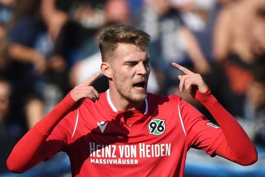 Der Hannoveraner Marvin Ducksch glaubt noch an den Aufstieg.