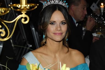 Prinzessin Sofia: Sie wählte für das Nobelpreisbankett ein schulterfreies Kleid.