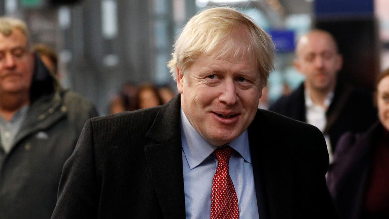 Boris Johnson: Der britische Premier wird nach Ansicht der Buchmacher die Wahl gewinnen.