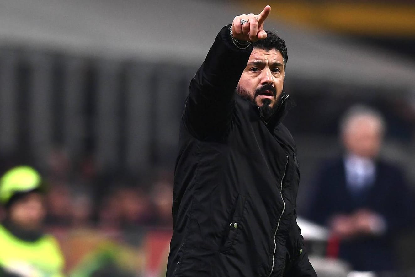 Gennaro Gattuso: Die Milan-Legende folgt beim SSC Neapel auf Carlo Ancelotti.