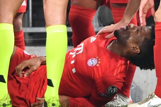 Coman verletzte sich gegen Tottenham Hotspur am linken Knie.