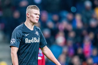 Erlin Haaland vom RB Salzburg: Wechselt der Norweger zum Winter nach Dortmund?