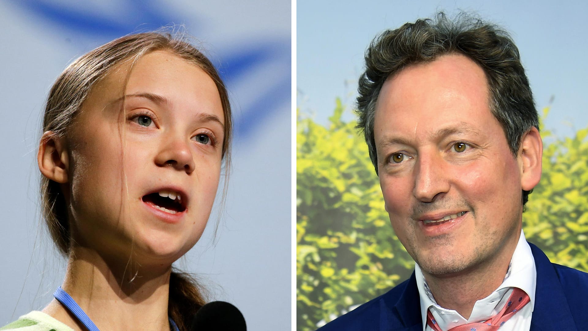 Greta Thunberg und Eckart von Hirschhausen: Beide wollen möglichst klimabewusst leben.