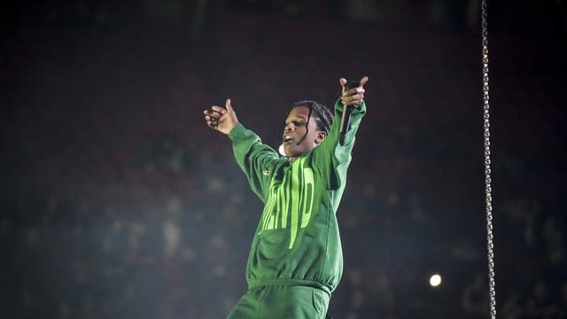 Nach Knastaufenthalt: A$AP Rocky hat in Schweden ein erstes Konzert gegeben.