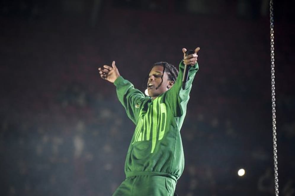 Nach Knastaufenthalt: A$AP Rocky hat in Schweden ein erstes Konzert gegeben.