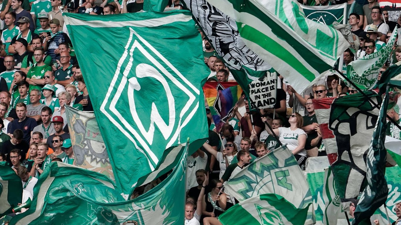 Fankurve des SV Werder Bremen