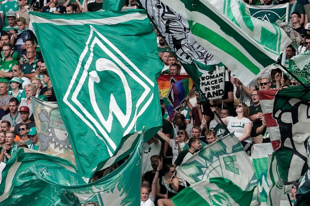 Fankurve des SV Werder Bremen