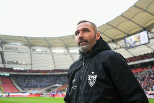 Bei Bundesliga-Absteiger VfB Stuttgart nicht unumstritten Trainer Tim Walter.