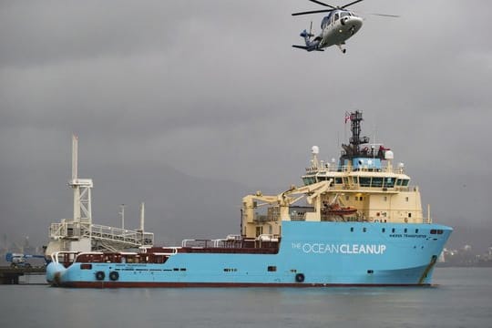 Das Projekt "The Ocean Cleanup" will erste Recycling-Produkte im September 2020 auf den Markt bringen.