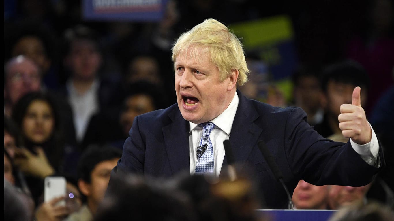 Boris Johnson: Der britische Premierminister hat die Wahl klar gewonnen.