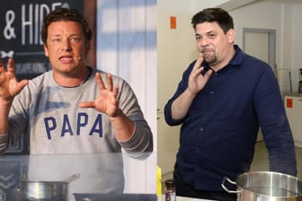 Jamie Oliver und Tim Mälzer: Die beiden Köche wollen gegeneinander antreten.