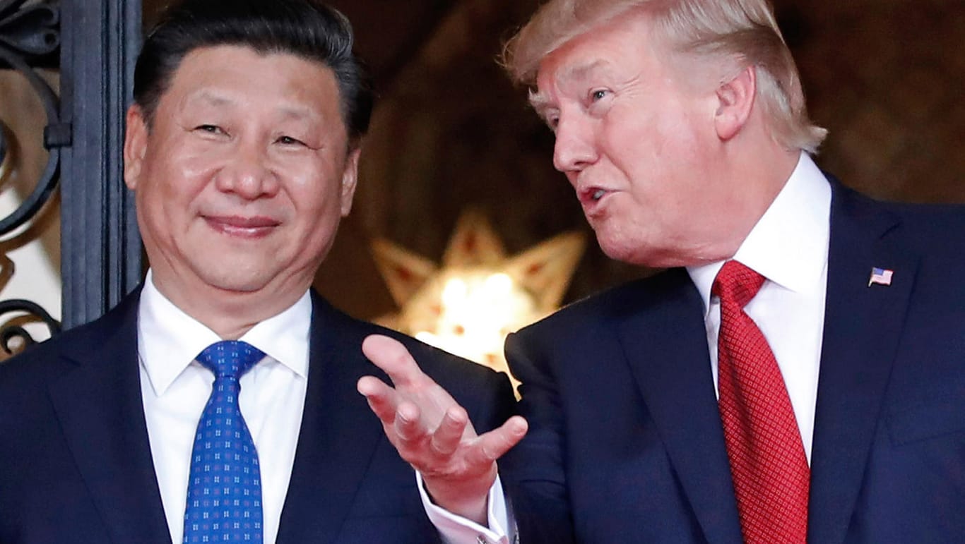US-Präsident Donald Trump empfängt den chinesischen Präsidenten Xi Jinping. Die USA und China haben sich auf die Details eines partiellen Handelsabkommens verständigt.