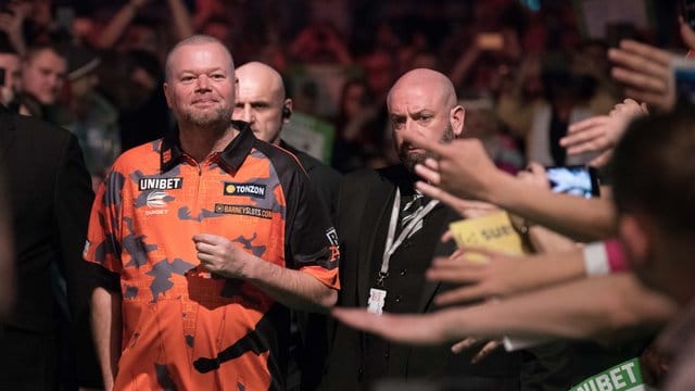 Geht zum letzten Mal bei einer Darts-WM an den Start: Raymond van Barneveld. Geht zum letzten Mal bei einer Darts-WM an den Start: Raymond van Barneveld.