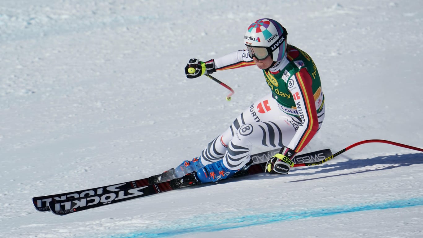 Verpasste in St. Moritz das Treppchen: Super-G-Fahrerin Viktoria Rebensburg.