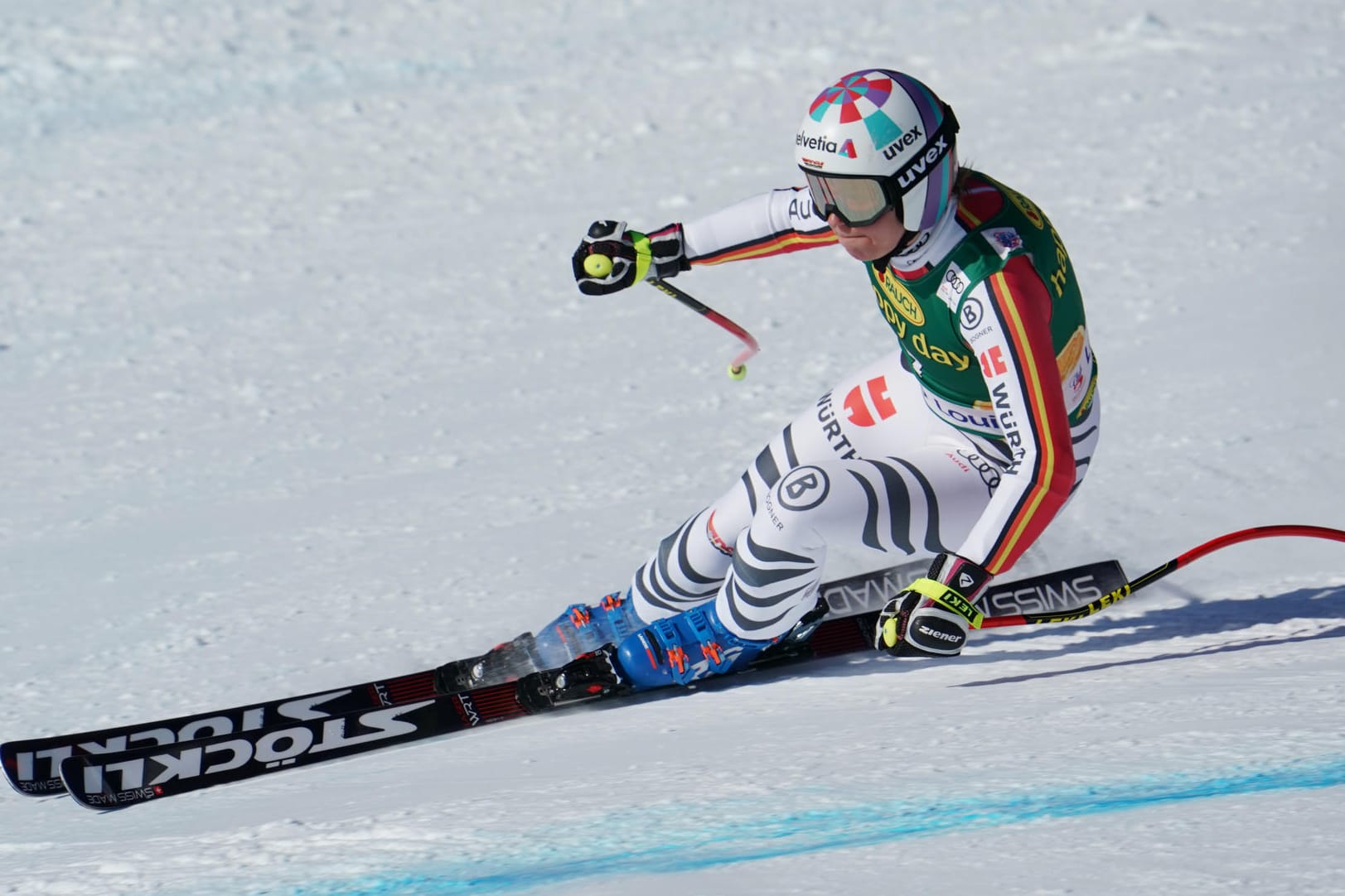 Verpasste in St. Moritz das Treppchen: Super-G-Fahrerin Viktoria Rebensburg.