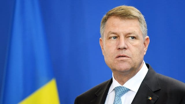 Klaus Iohannis ist seit 2014 Präsident von Rumänien und wurde im November im Amt bestätigt.