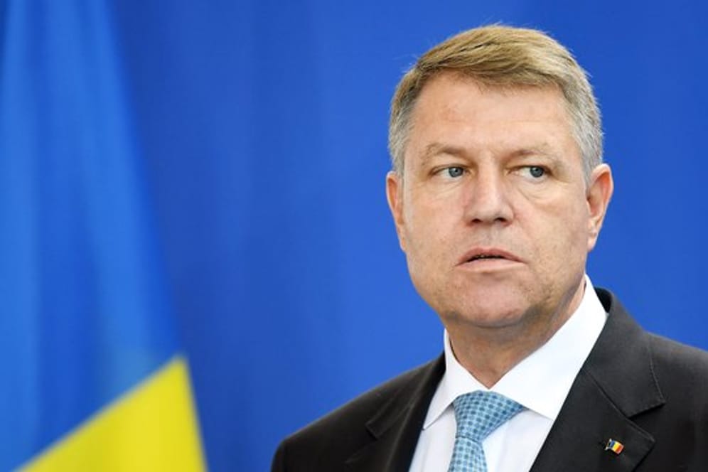 Klaus Iohannis ist seit 2014 Präsident von Rumänien und wurde im November im Amt bestätigt.