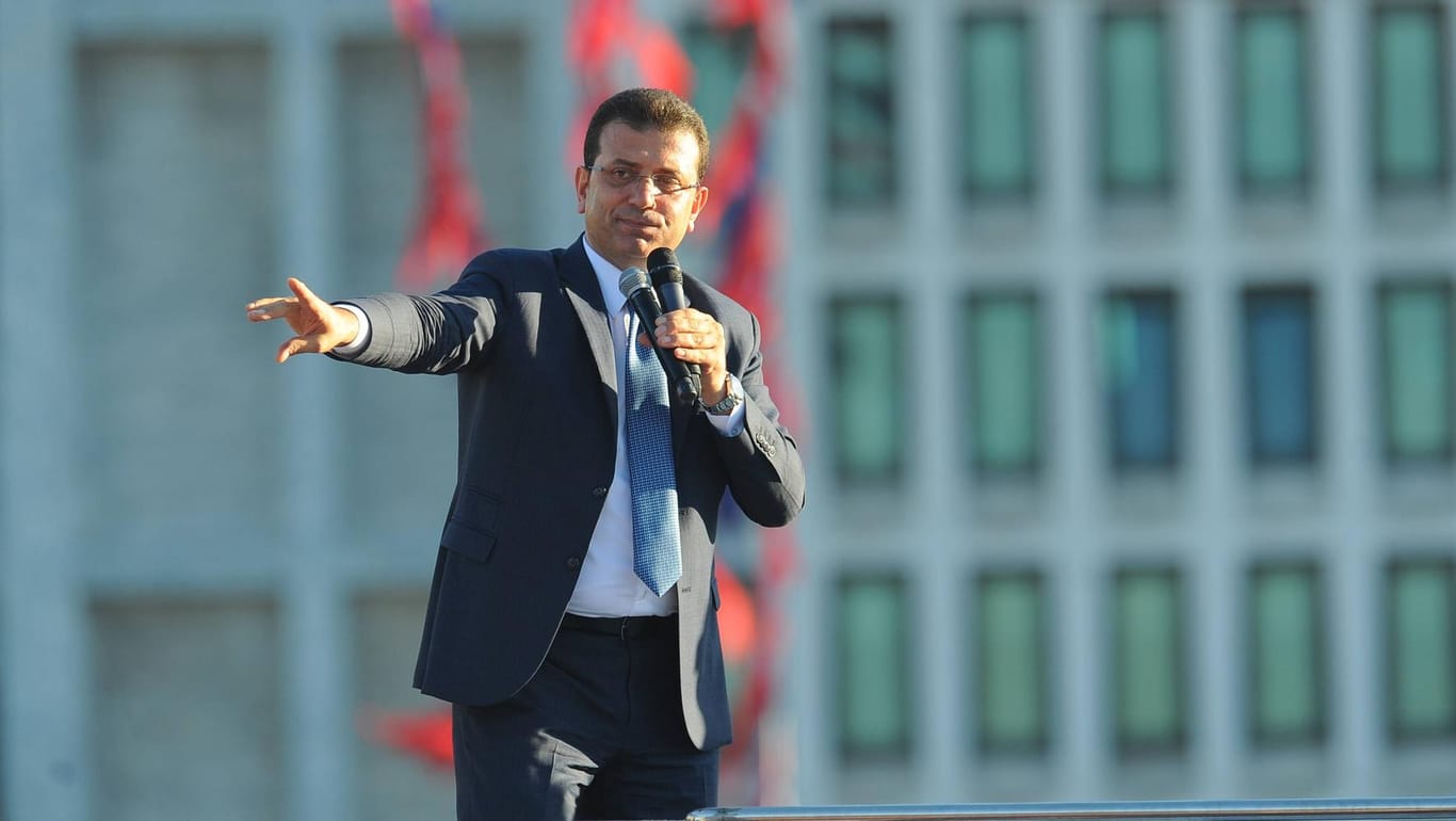 Ekrem Imamoglu, Bürgermeister von Istanbul: Ihm werden Chancen gegen Erdogan zugeschrieben.