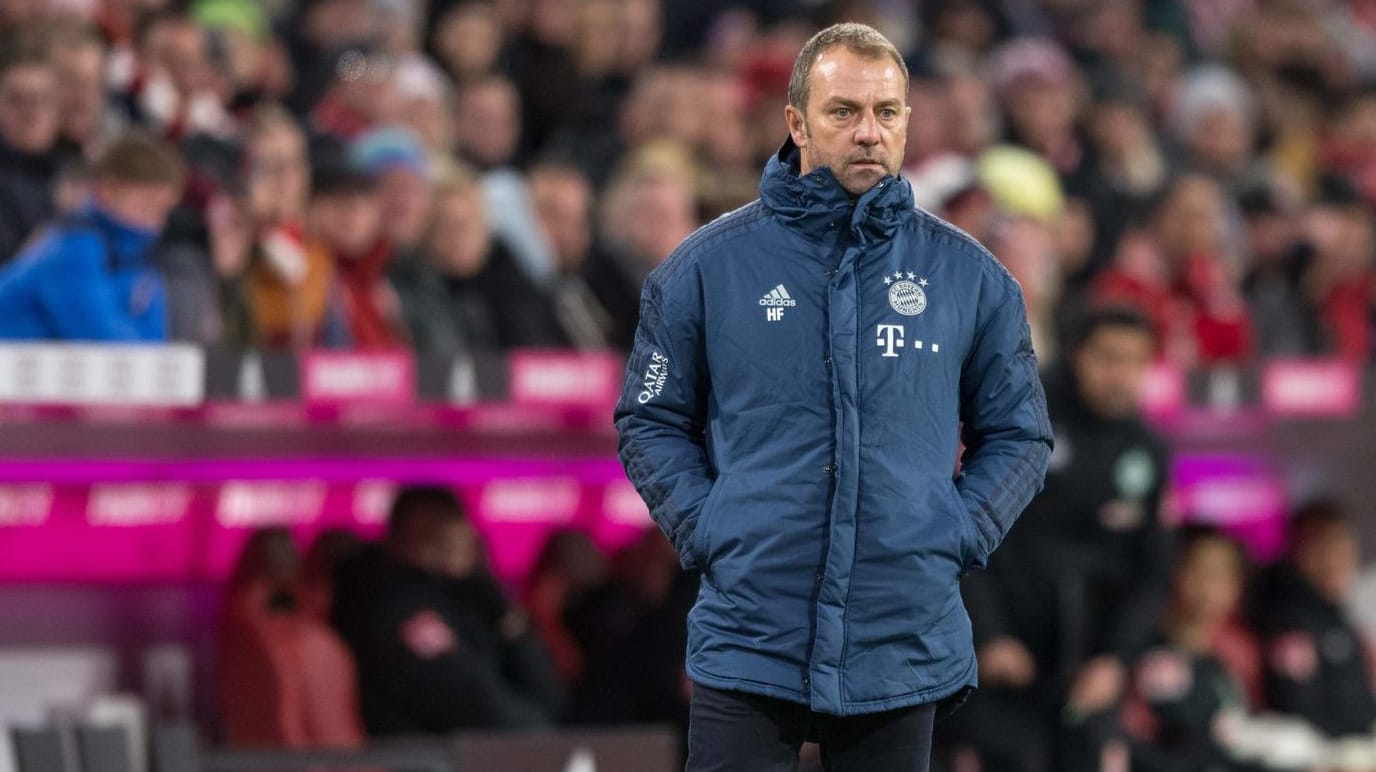 Blick in die Rückrunde? Hansi Flick beim FC Bayern München.