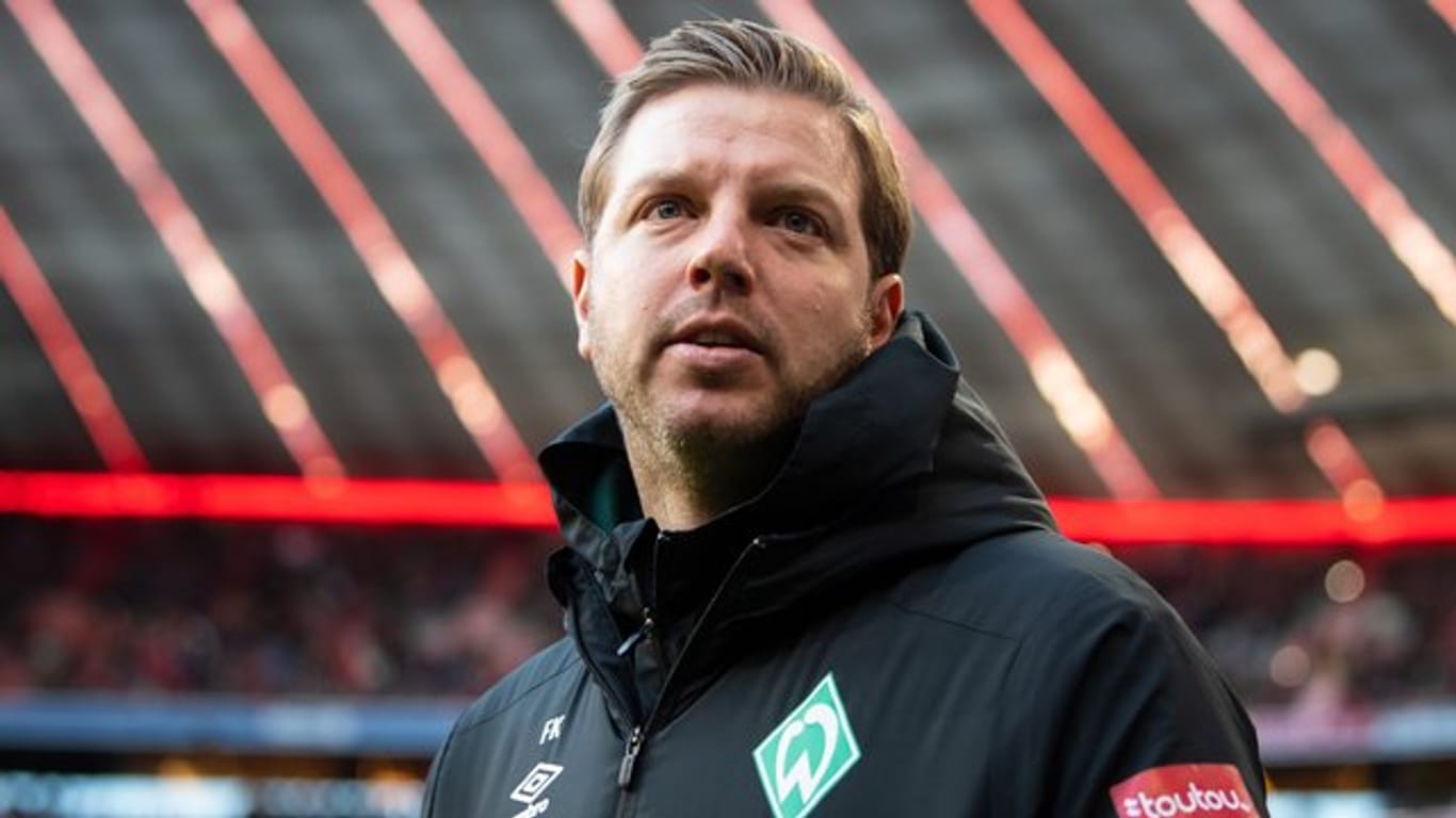 Trainer Florian Kohfeldt ist mit Bremen in der Krise.