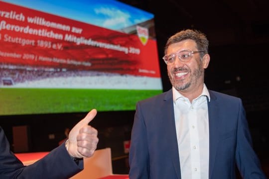 Claus Vogt ist neuer Präsident des Fußball-Zweeitligisten VfB Stuttgart.