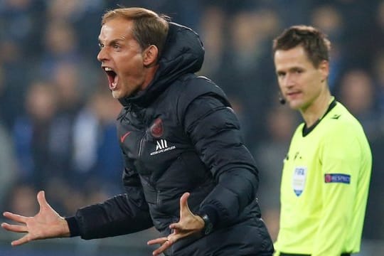 PSG-Trainer Thomas Tuchel gewinnt mit seiner Mannschaft die Auswärtspartie in Saint-Etienne mit 4:0.